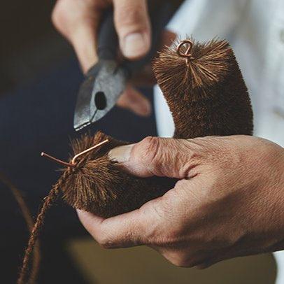 Takada Broom with Japanese Cypress Handle