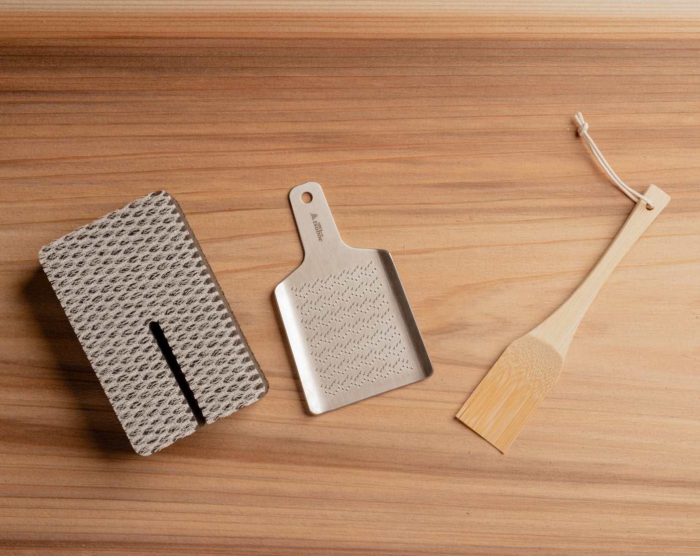 Tsuboe Bamboo Grater Brush