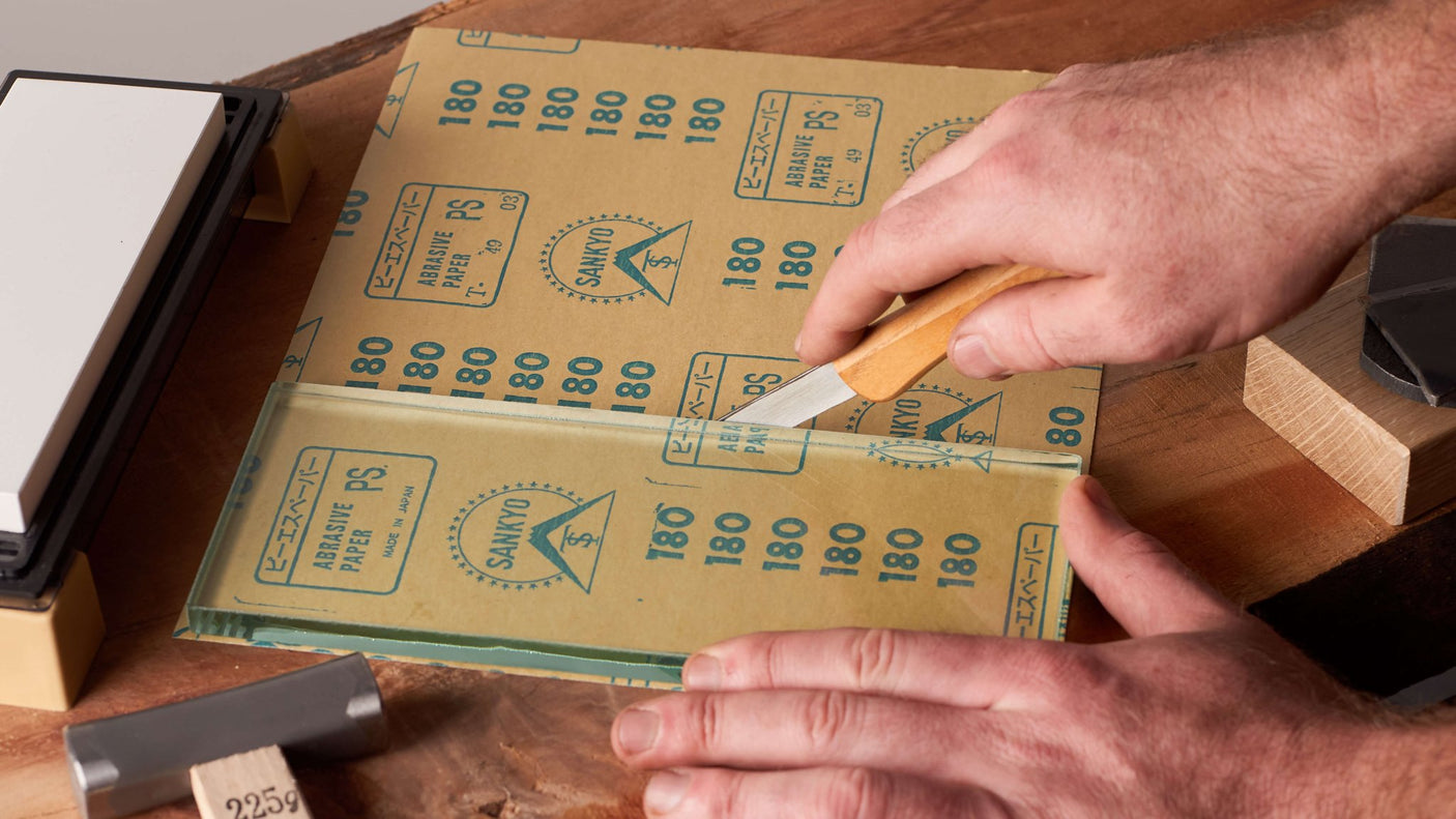 48mm Blue Paper Steel Plane and Tuning Kit - Smoothing Planes - Japanese Tools Australia