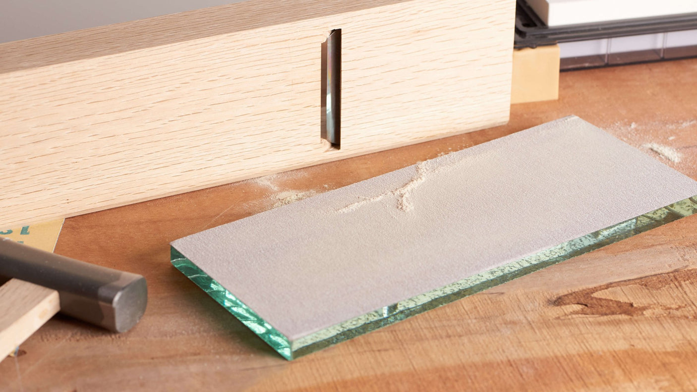 48mm Blue Paper Steel Plane and Tuning Kit - Smoothing Planes - Japanese Tools Australia