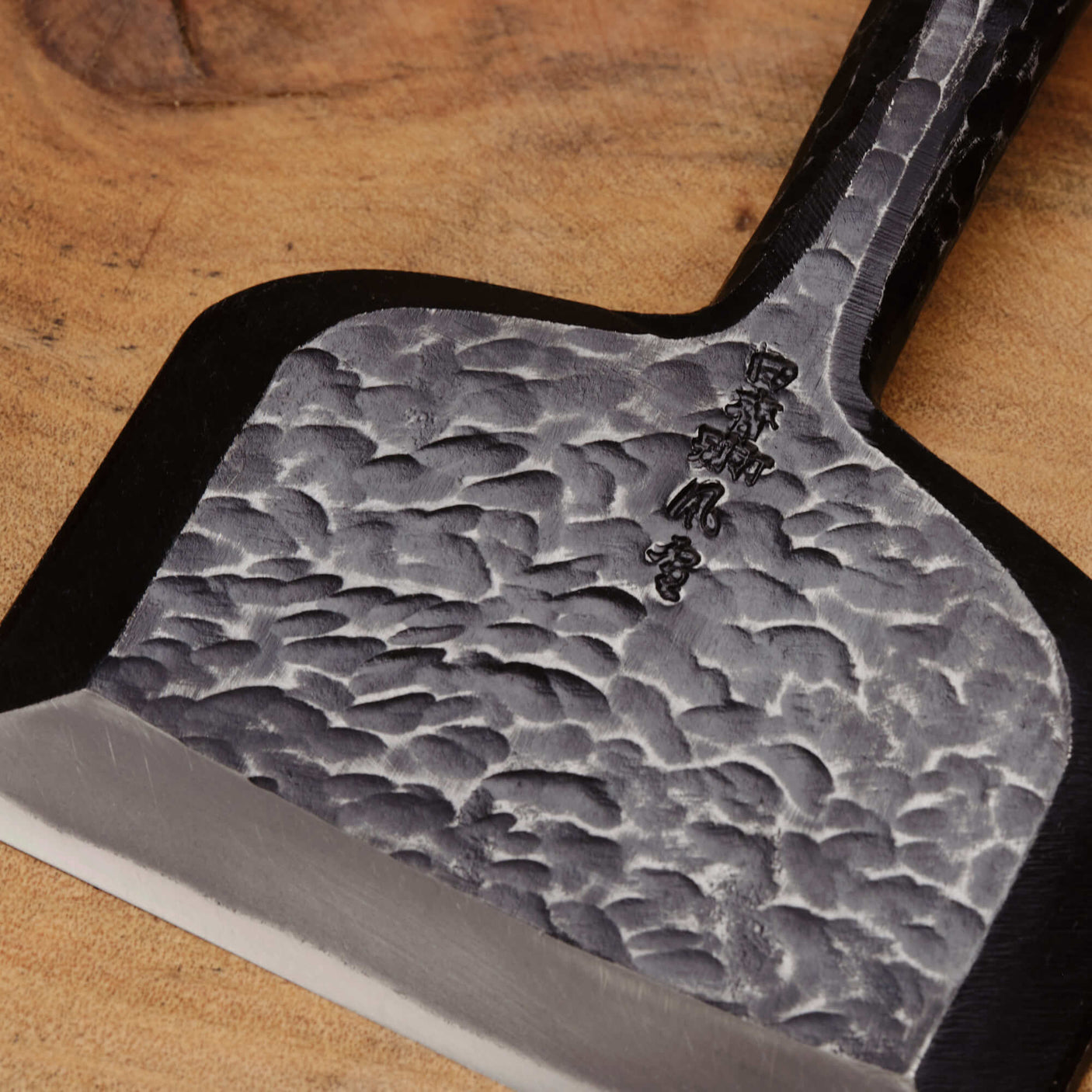 90mm Tsuchime Chisel with Leather Sheath by Tasai-san - Bench Chisels - Japanese Tools Australia