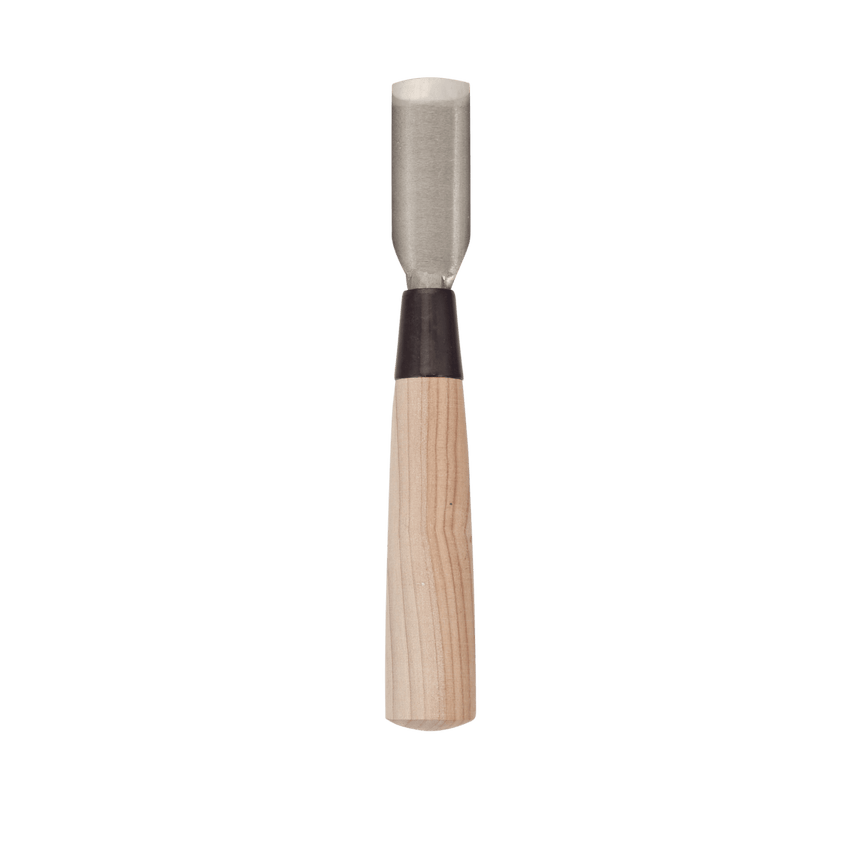 Asamaru-nomi Woodblock Gouge - 18mm, HSS - Gouges - Japanese Tools Australia
