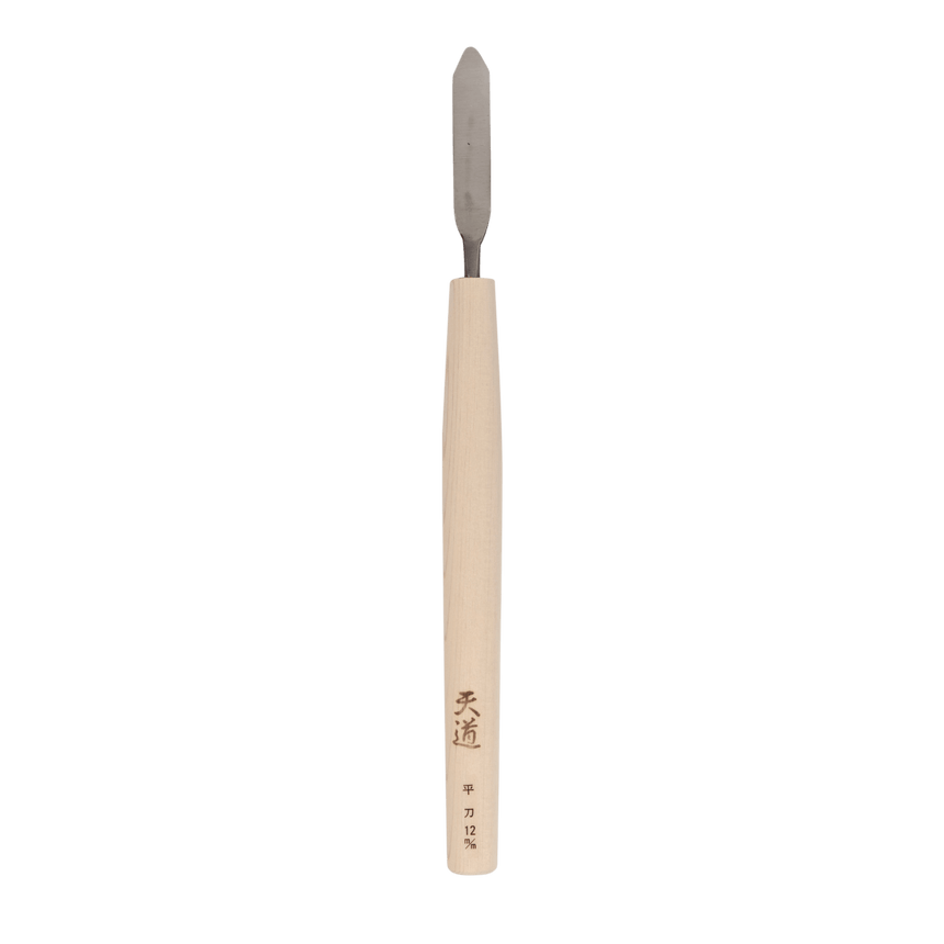 Flat Carving Chisel - HSS, 12mm - Flat Carving Tools - Japanese Tools Australia