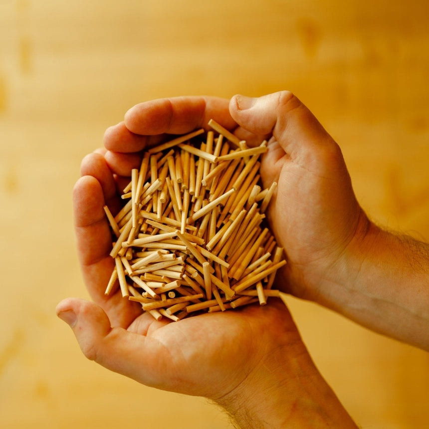 Japanese Wooden Nails - Extra Small 20 pcs - Wooden Nails - Japanese Tools Australia