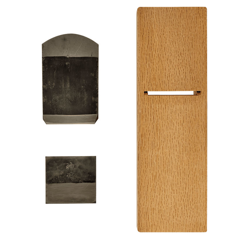 Kamiwaza Kanna (Aogami Super) - 65mm in Paulownia Box - Smoothing Planes - Japanese Tools Australia