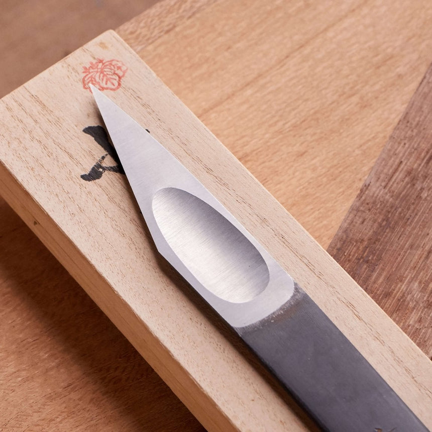 Kiridashi by Chiyozuru Naohide (now Chiyozuru Sadahide III) - Marking Knives - Japanese Tools Australia