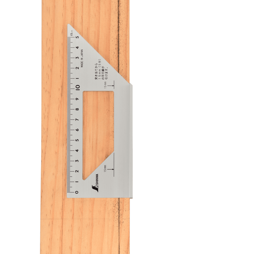 Shinwa Layout Gauge - 45/90 - Western Squares - Japanese Tools Australia