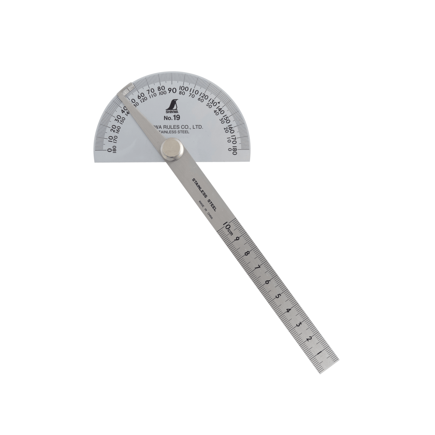 Shinwa Protractor no. 19 - Protractors - Japanese Tools Australia