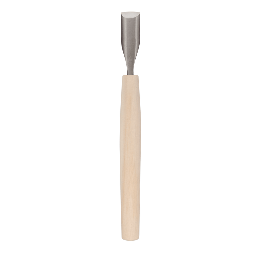 Super-Shallow U-Gouge - HSS, 21mm - Gouges - Japanese Tools Australia
