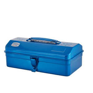TOYO Camber-top Toolbox Y-280 B (Blue) - Tool Bags Boxes and Rolls - Japanese Tools Australia