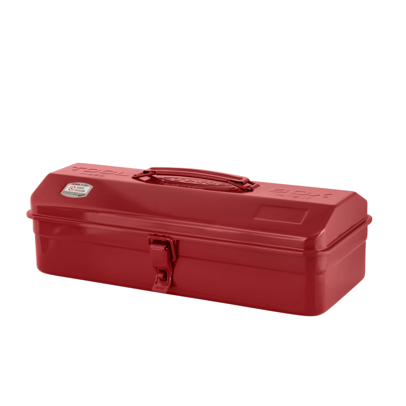 TOYO Camber-top Toolbox Y-350 R (Red) - Tool Bags Boxes and Rolls - Japanese Tools Australia