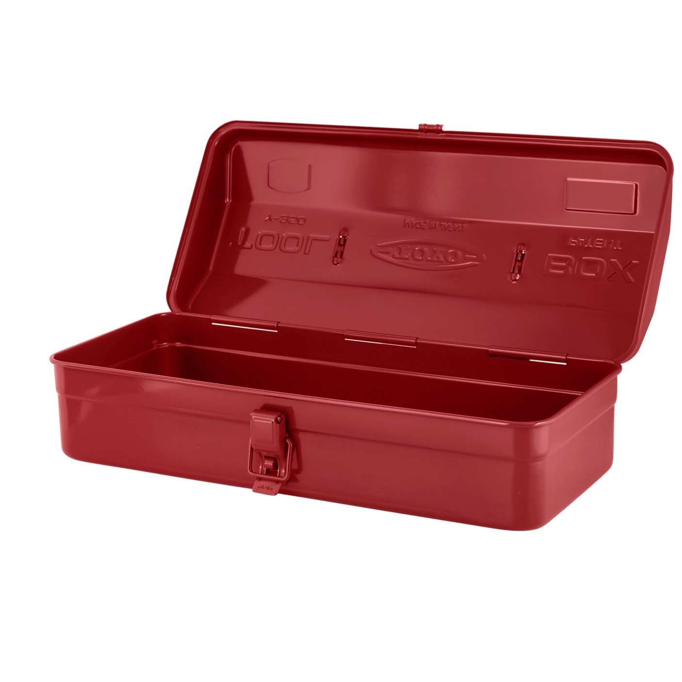 TOYO Camber-top Toolbox Y-350 R (Red) - Tool Bags Boxes and Rolls - Japanese Tools Australia