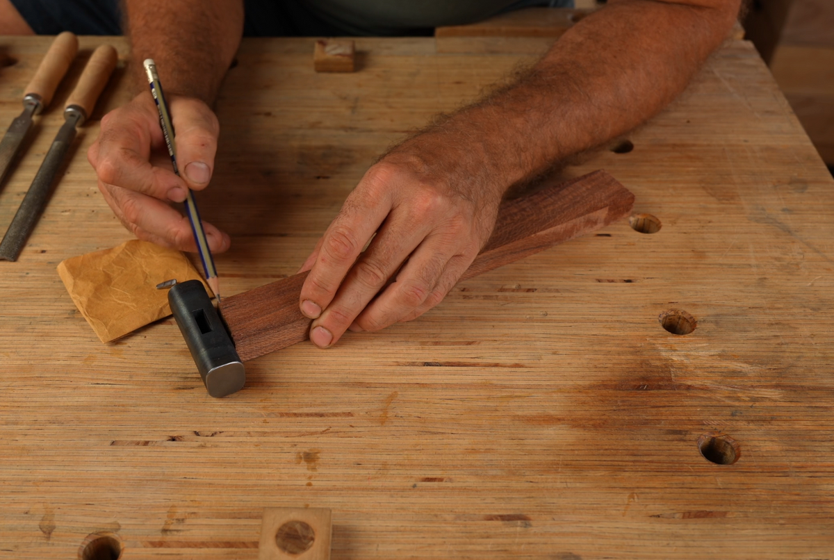 Christian Makes a Hammer Handle