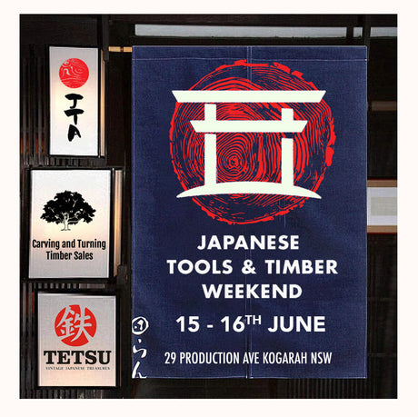 Japanese Tools & Timber Weekend | Nov 4 - 5 - Japanese Tools Australia