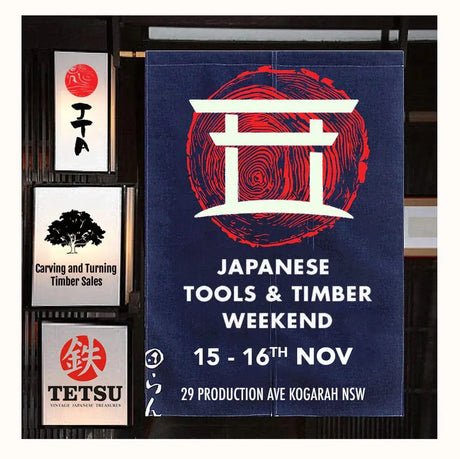 Tools, Timber and Japan