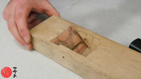 Tuning Japanese Planes - Addendum D - When Your Blade is Too Loose in the Block