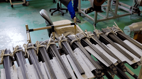 Touring the Shinwa Sashigane and ruler factory in Sanjo - Japanese Tools Australia