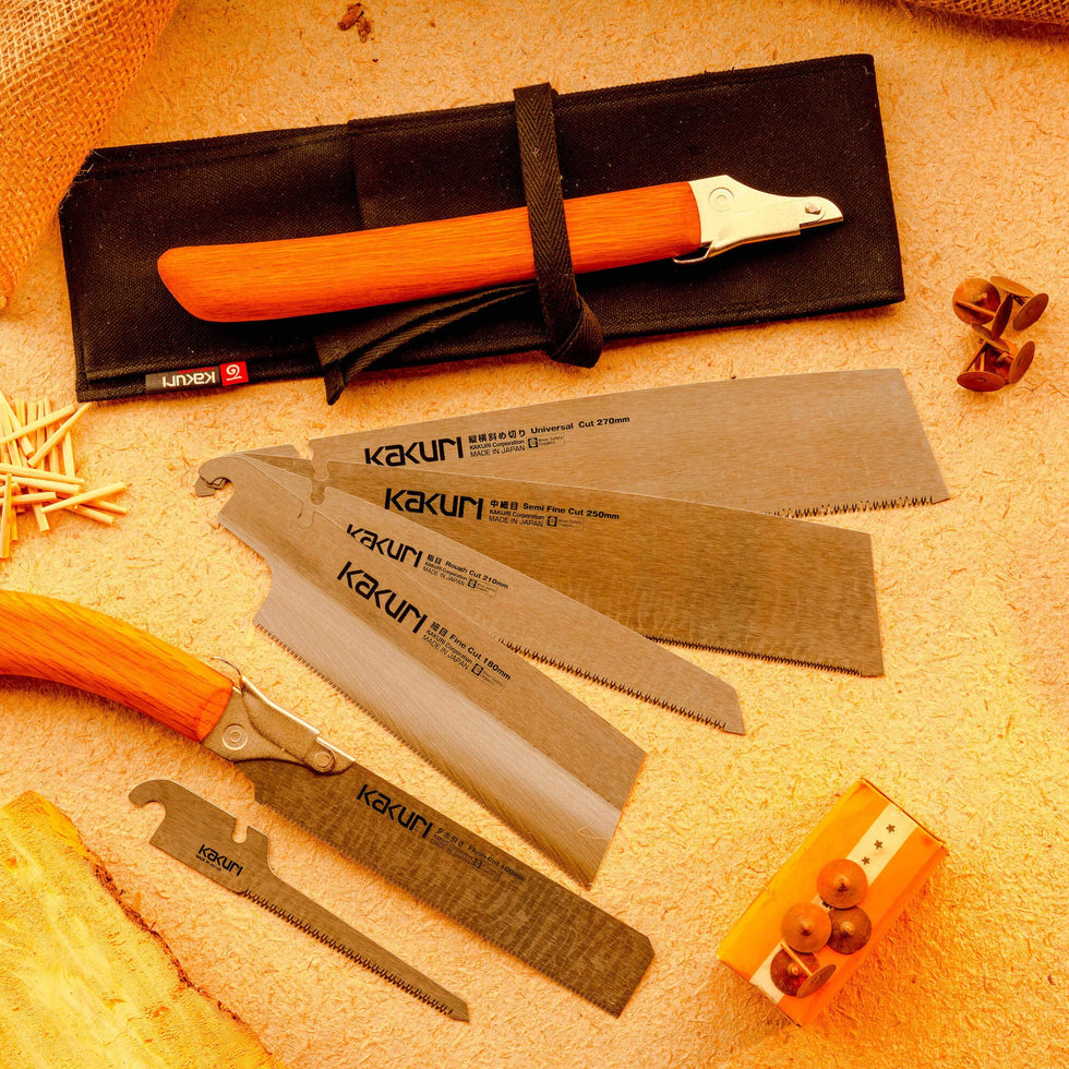 Kakuri Fine Cut Saws - Japanese Tools Australia
