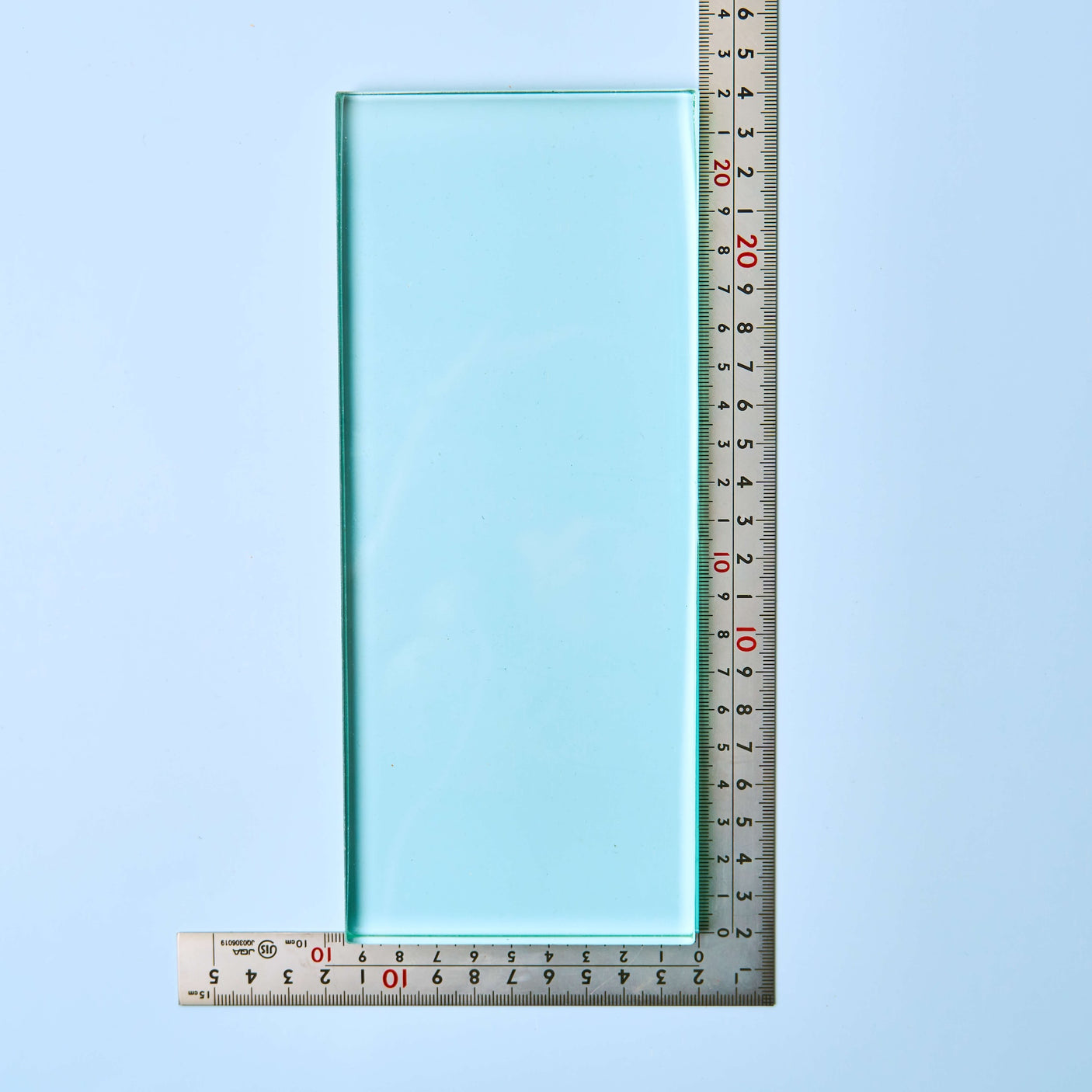 1/3 Sheet Glass Plate - 220 x 100 x 10mm