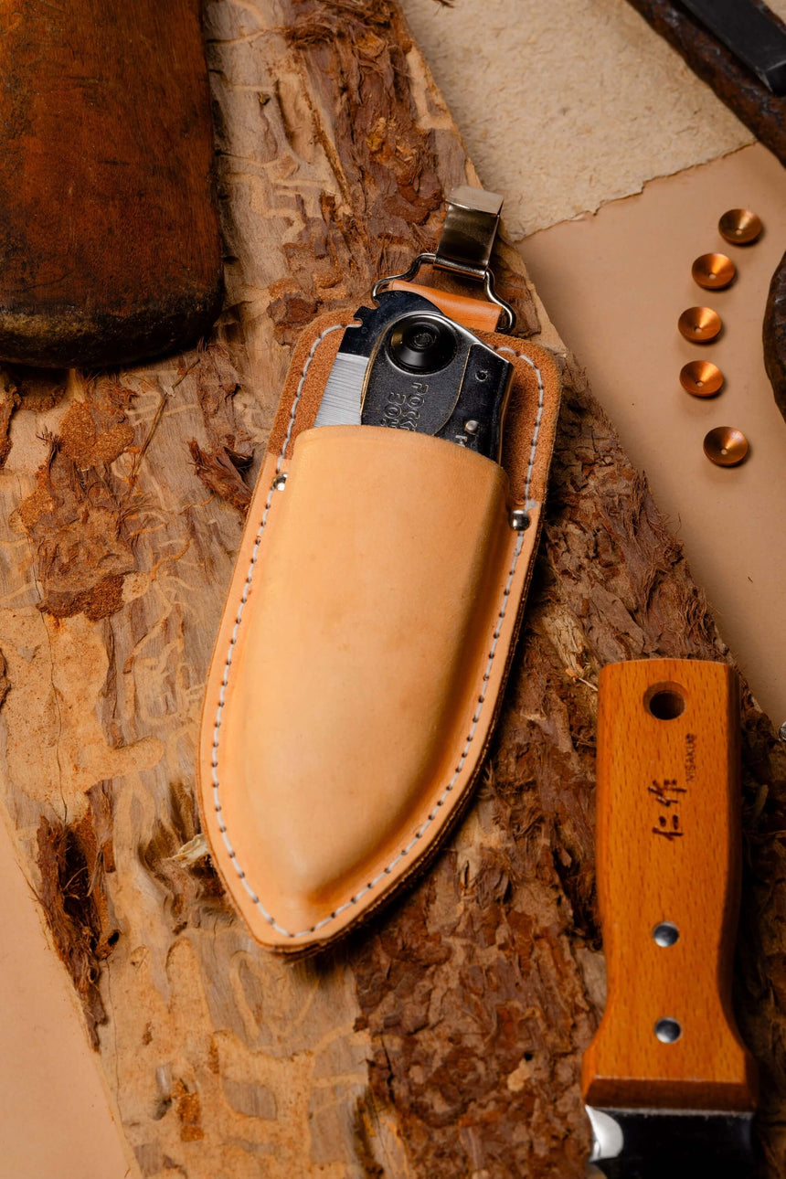 Leather Holster for Gardening Shears