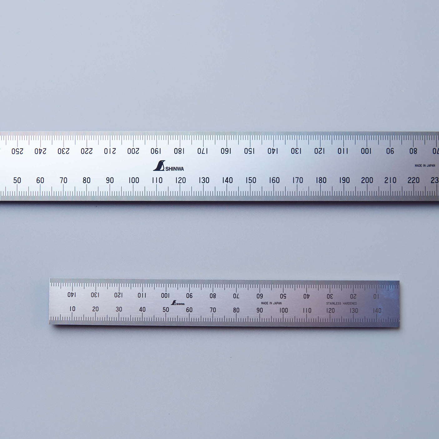 Flush Ended Rulers