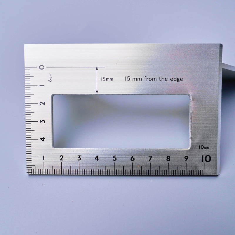 45°/90° Aluminum Layout Gauge