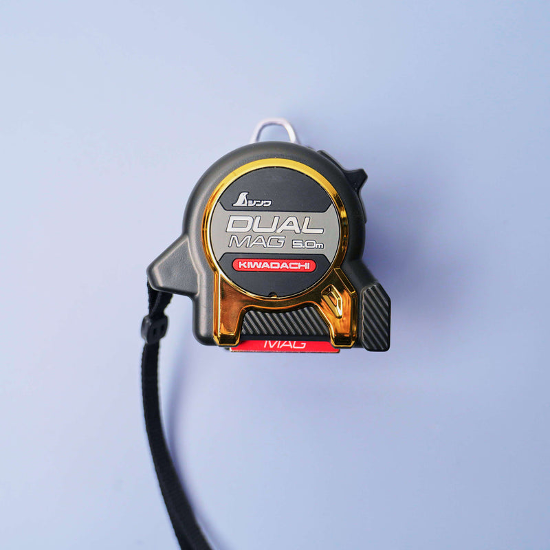 5m Convex Dual Mag Measuring Tape with Holder