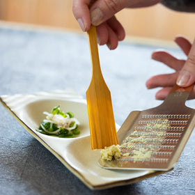Bamboo Flat Brush for Grater