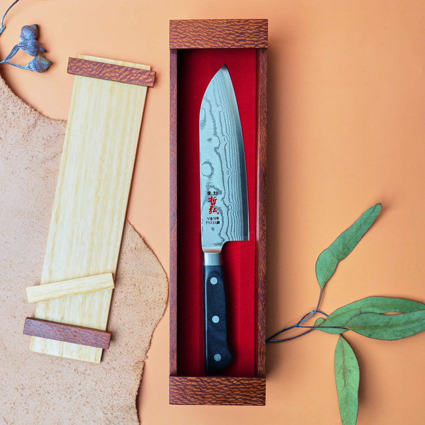 Handmade Wooden Knife Box - Medium