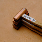 Set of Bronze-Finish Hammers