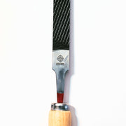Wood File - Half Round 150mm - White Oak Handle