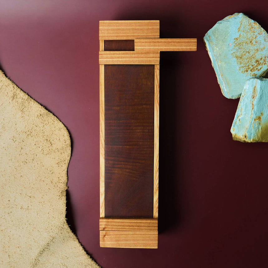 Wooden Knife Box Set | Rose Mahogany & Coachwood