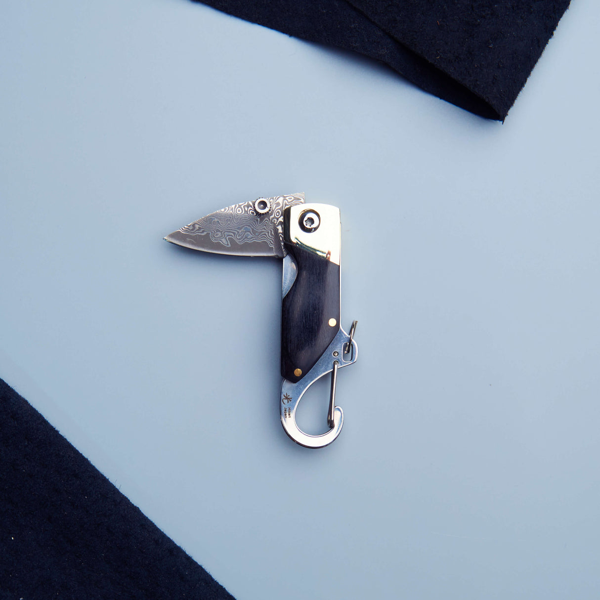 Damascus Mouse Knife