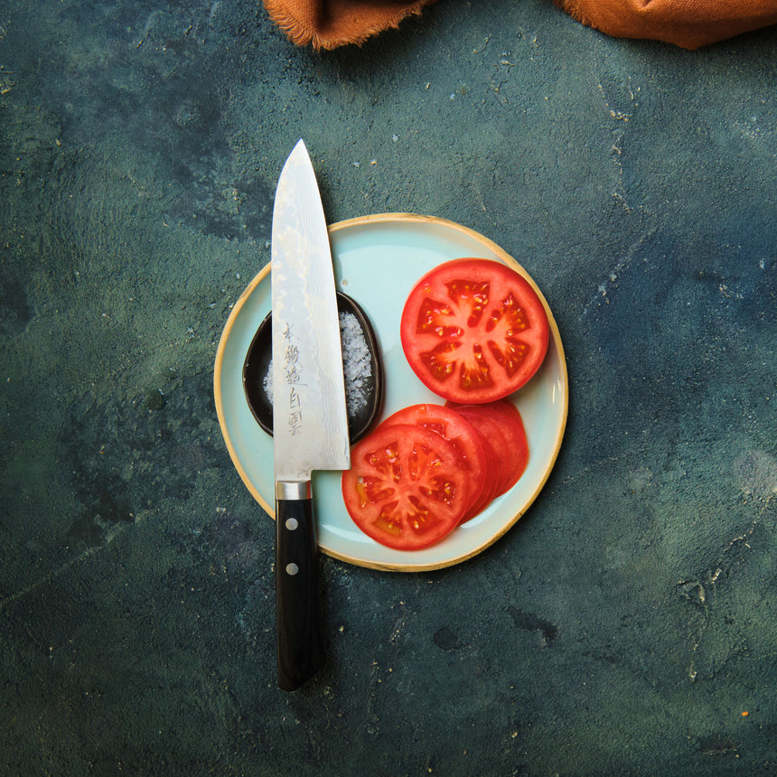 Damascus Knife Trio