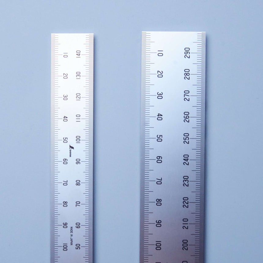Flush Ended Rulers