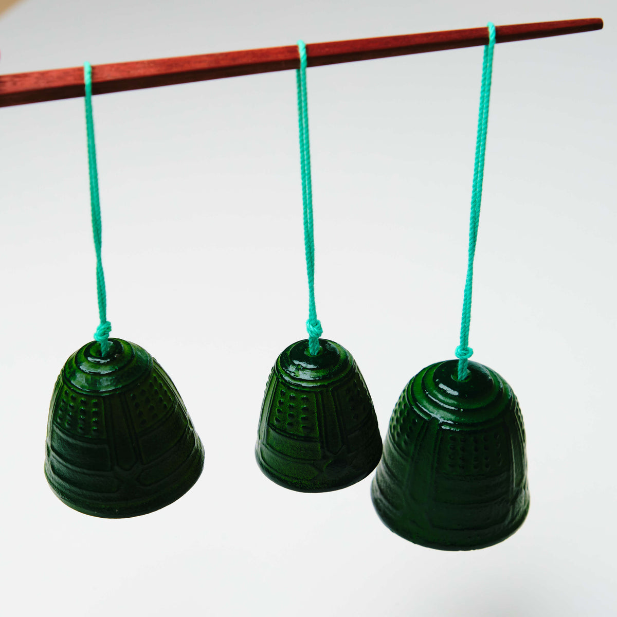 Furin Cast Iron Wind Bell 3 Piece Bundle