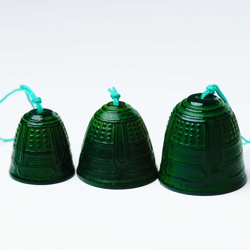 Furin Cast Iron Wind Bell 3 Piece Bundle