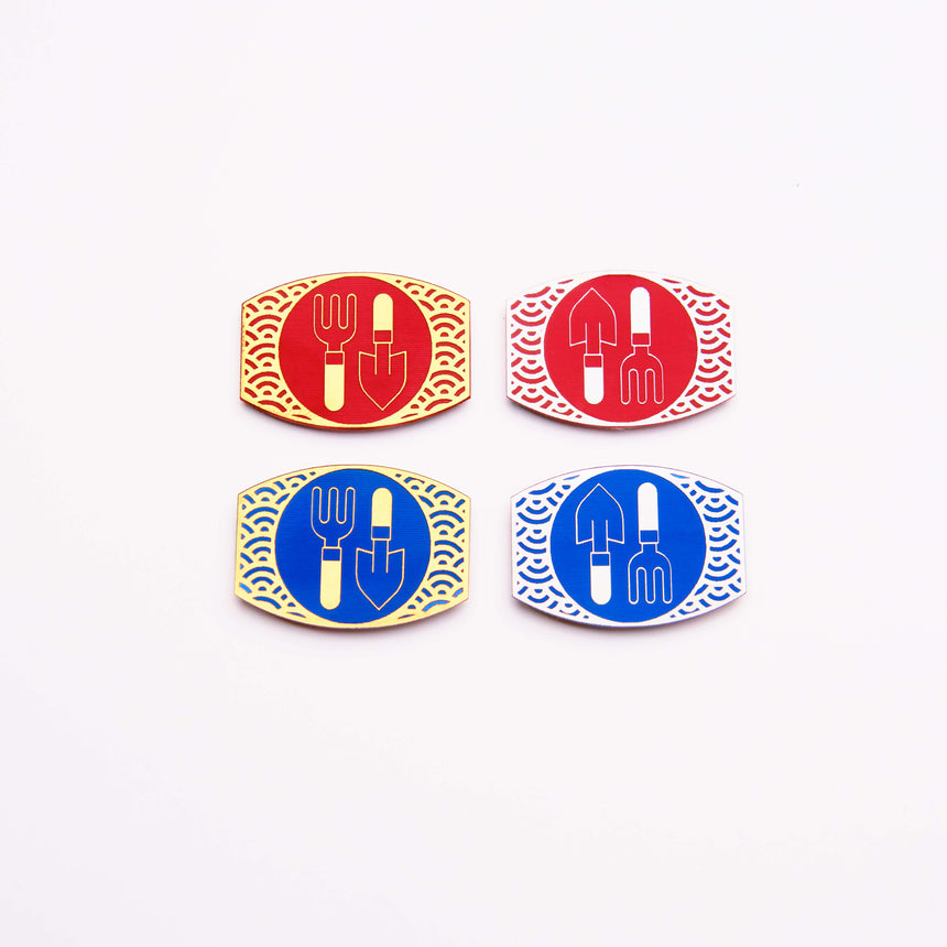Toyo Steel Badges