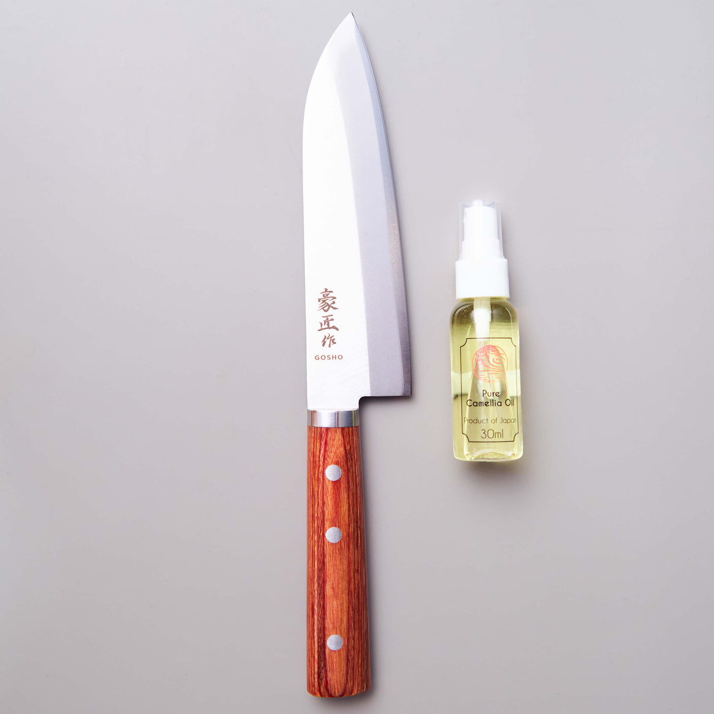 Gosho Santoku - 165mm