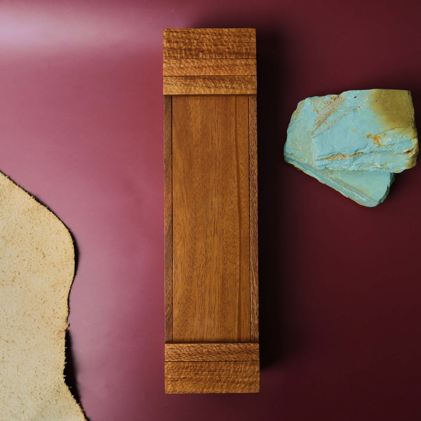 Wooden Knife Box Set | Rose Mahogany & Banksia