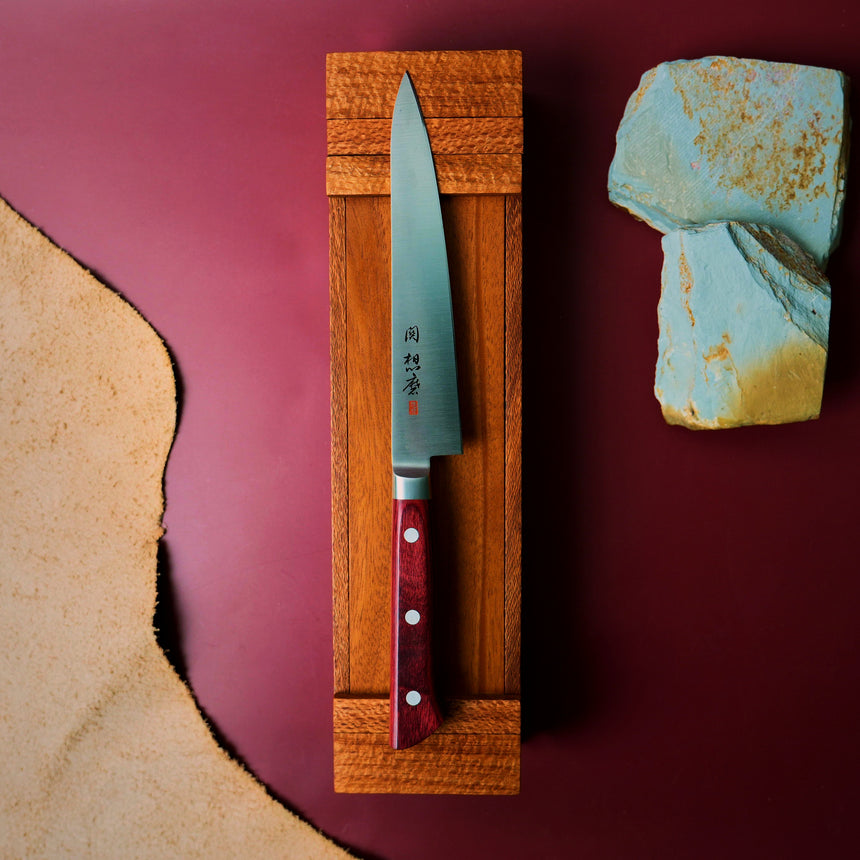 Wooden Knife Box Set | Rose Mahogany & Banksia