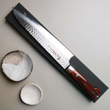 Hammered Damascus Gyuto Chef Knife - 240mm
