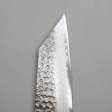 Hammered Damascus Kengata Gyuto Chef Knife - 190mm