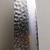 Hammered Damascus Nakiri Chef Knife - 160mm