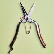 Handmade Japanese Bubinga Handle Snips - 200mm