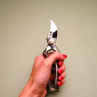 Handmade Japanese Stainless Steel Secateurs - 165mm