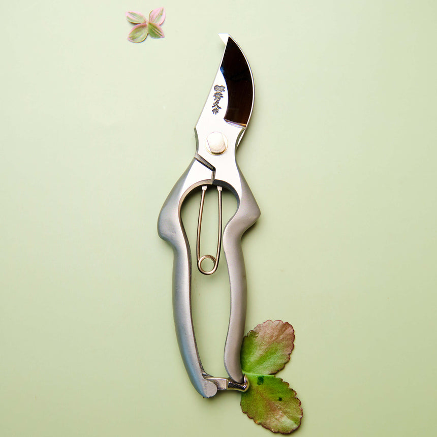 Handmade Japanese Stainless Steel Secateurs - 200mm