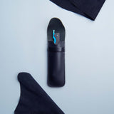 Hikari Folding Steak Knife, D2 Blue Titanium Blade