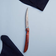 Hikari Folding Steak Knife, Damascus Blade