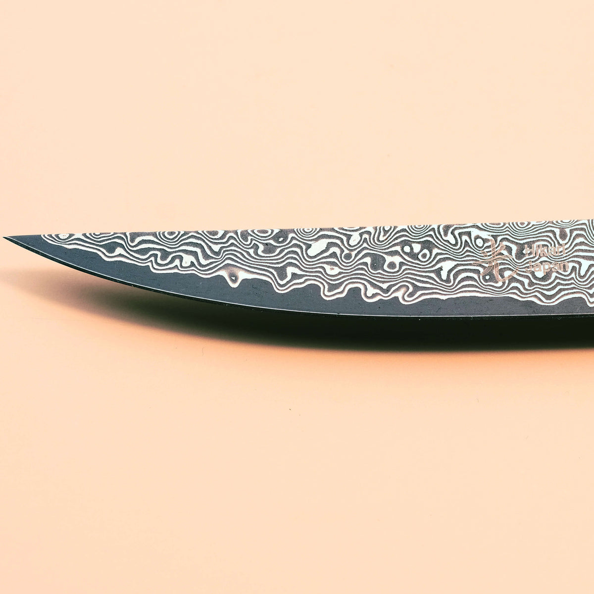Hikari Folding Steak Knife, Damascus Blade